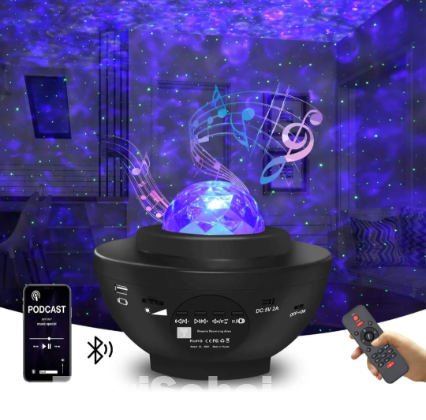 Galaxy Projector Light with Speaker